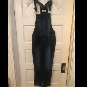 LEI girls overalls skinny leg XL